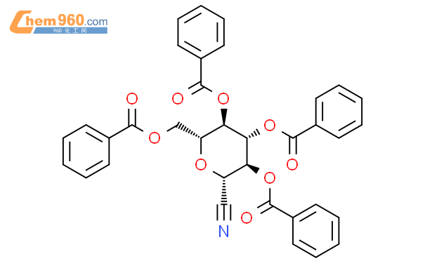 Tetra O Benzoyl B D Glucopyranosyl Cyanide