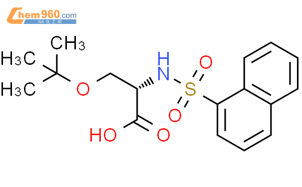 287182 96 1 L Serine O 1 1 Dimethylethyl N 1 Naphthalenylsulfonyl