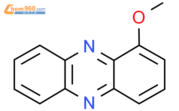 1-methoxyphenazine 1-甲氧基吩嗪结构式