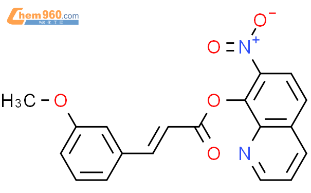 Propenoic Acid Methoxyphenyl Nitro Quinolinyl