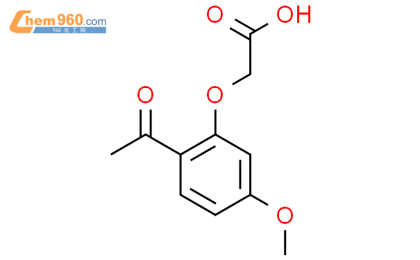 2 acetyl 5 methoxy phenoxy acetic acidCAS号29048 57 5 960化工网