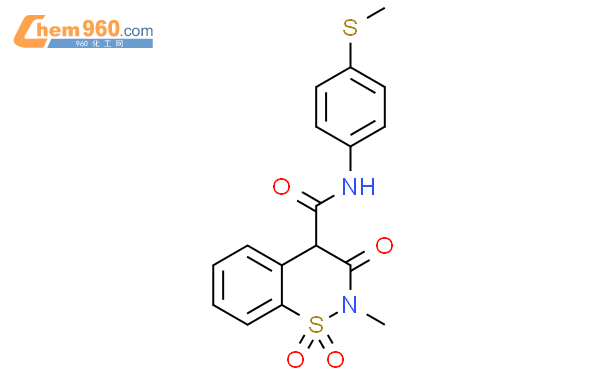 29140 19 0 2 Methyl N 4 Methylsulfanylphenyl 1 1 3 Trioxo 4H 1 L 6