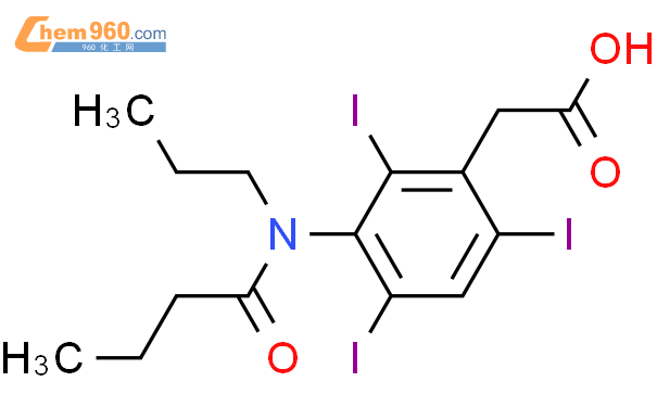 Benzeneacetic Acid Triiodo Oxobutyl Propylamino