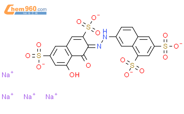 7 1 8 二羟基 3 6 二磺基 2 萘 偶氮 1 3 萘二磺酸四钠盐CAS号29637 28 3 960化工网