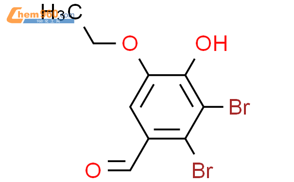 Dibromo Ethoxy Hydroxybenzaldehyde Mol