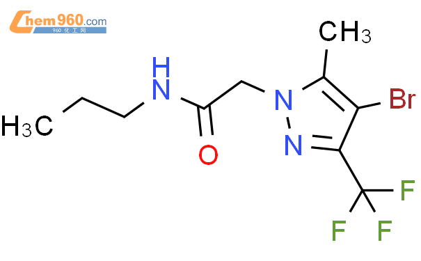 Bromo Methyl Trifluoromethyl Pyrazol Yl N