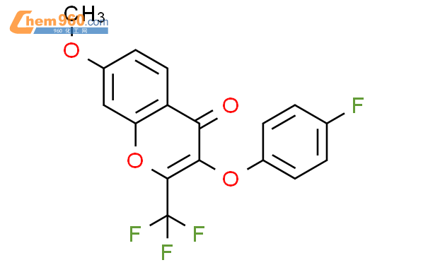 300569 48 6 3 4 Fluorophenoxy 7 Methoxy 2 Trifluoromethyl 4H