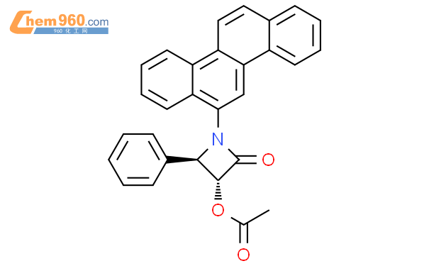 Acetic Acid Trans Chrysenyl Oxo Phenylazetidin