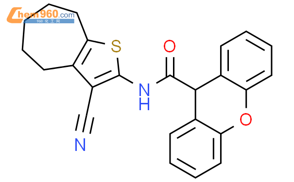 303133 66 6 9H Xanthene 9 Carboxylic Acid 3 Cyano 5 6 7 8 Tetrahydro