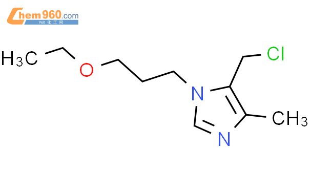 303779 44 4 5 Chloromethyl 1 3 Ethoxypropyl 4 Methyl 1H