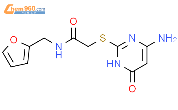 309279 35 4 2 4 Amino 6 Oxo 1 6 Dihydro 2 Pyrimidinyl Sulfanyl N 2