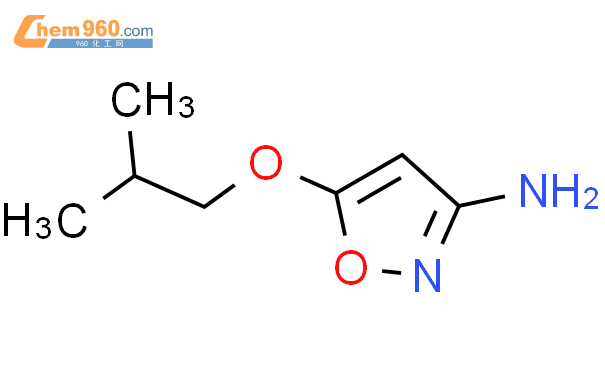 32325 14 7 3 Isoxazolamine 5 2 methylpropoxy CAS号 32325 14 7 3