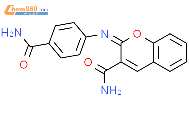 325856 73 3 2H 1 Benzopyran 3 Carboxamide 2 4 Aminocarbonyl Phenyl