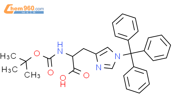 N-Boc-N-三苯甲基-L-组氨酸