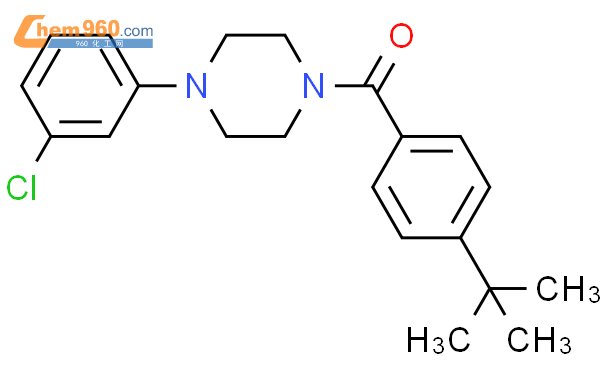 Tert Butylphenyl Chlorophenyl Piperazin Yl