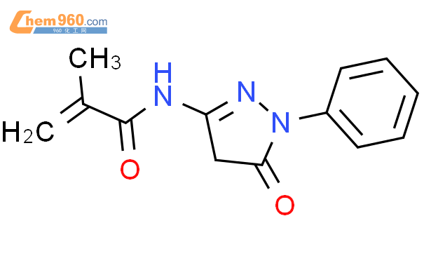 3331 54 2 2 Propenamide N 4 5 Dihydro 5 Oxo 1 Phenyl 1H Pyrazol 3 Yl