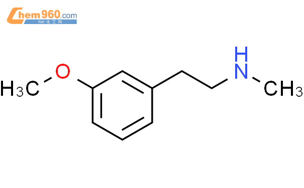 3 甲氧基 N 甲基苯乙胺CAS号33543 62 3 960化工网
