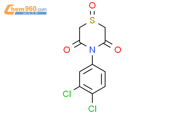 338421 04 8 4 3 4 Dichlorophenyl 1lambda4 Thiomorpholine 1 3 5 Trione