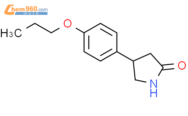 339289 33 7 4 4 Propoxy phenyl pyrrolidin 2 oneCAS号 339289 33 7 4 4