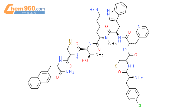 L Alaninamide 4 Chloro L Phenylalanyl D Cysteinyl 3 3 Pyridinyl L