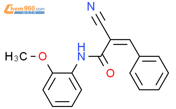 341935 45 3 2 PROPENAMIDE 2 CYANO N 2 METHOXYPHENYL 3 PHENYL CAS号