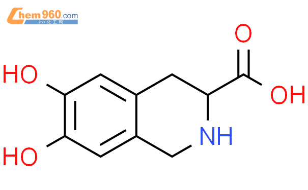 34312 81 7 3 Isoquinolinecarboxylic Acid 1 2 3 4 Tetrahydro 6 7