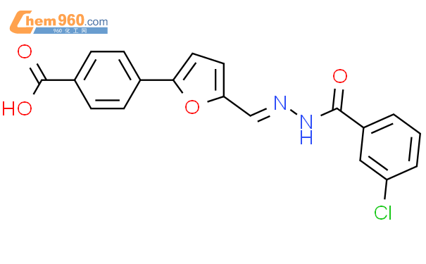 344929 44 8 4 5 E 3 Chlorobenzoyl Hydrazono Methyl 2 Furyl