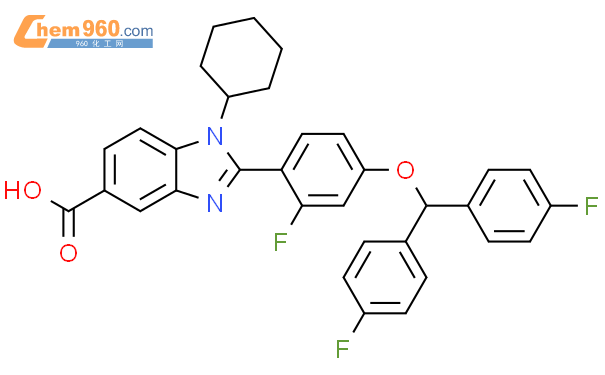 H Benzimidazole Carboxylic Acid Bis Fluorophenyl