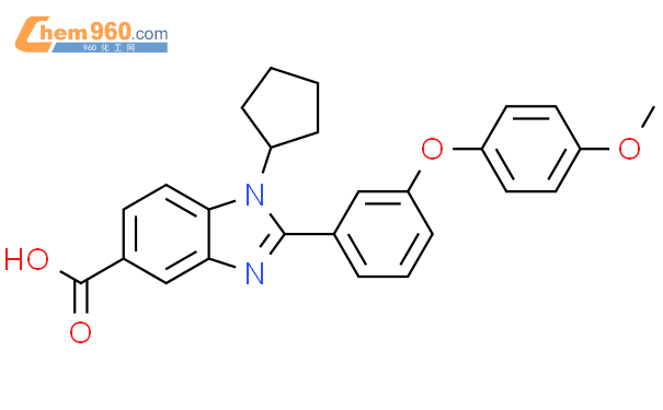 H Benzimidazole Carboxylic Acid Cyclopentyl