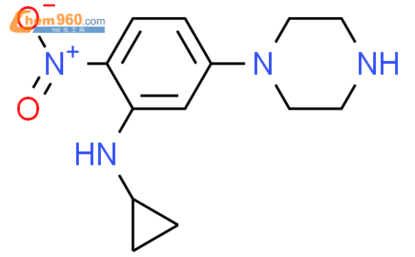 N Cyclopropyl Nitro Piperazin Ylanilinecas