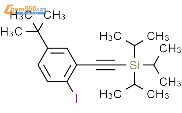 347399 63 7 2 5 Tert Butyl 2 Iodophenyl Ethynyl Tri Propan 2 Yl