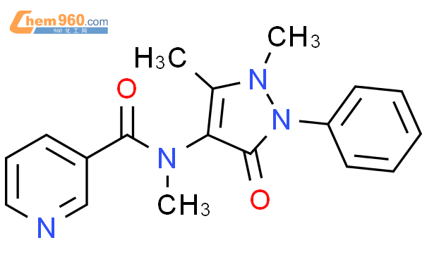 34760 49 1 3 Pyridinecarboxamide N 2 3 Dihydro 1 5 Dimethyl 3 Oxo 2