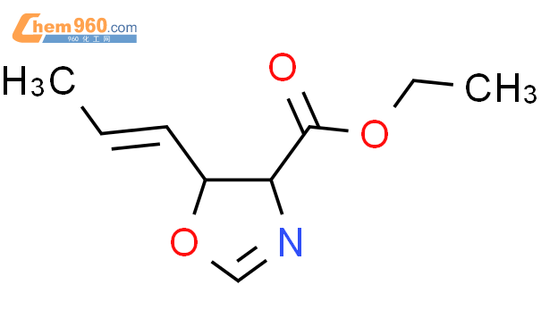 34792 72 8 4 Oxazolecarboxylic Acid 4 5 Dihydro 5 1 Propenyl Ethyl