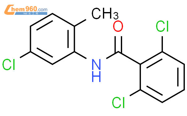 349133 33 1 2 6 dichloro N 5 chloro 2 methylphenyl benzamideCAS号