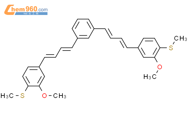 349569 49 9 BENZENE 1 3 BIS 4 3 METHOXY 4 METHYLTHIO PHENYL 1 3