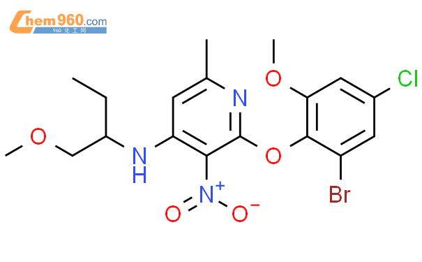 351378 00 2 4 Pyridinamine 2 2 Bromo 4 Chloro 6 Methoxyphenoxy N 1