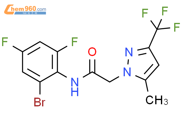 352024 61 4 N 2 Bromo 4 6 Difluoro Phenyl 2 5 Methyl 3