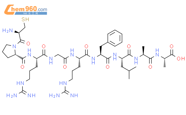 352428 58 1 L Alanine L Cysteinyl L Prolyl L Arginylglycyl L Arginyl L