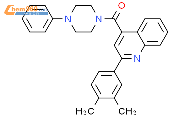 352692 36 5 2 3 4 Dimethyl Phenyl Quinolin 4 Yl 4 Phenyl Piperazin