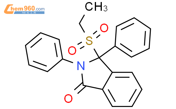 3532 46 5 1H Isoindol 1 One 3 Ethylsulfonyl 2 3 Dihydro 2 3 Diphenyl