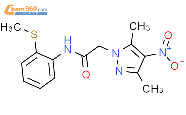 Dimethyl Nitro Pyrazol Yl N Methylsulfanyl