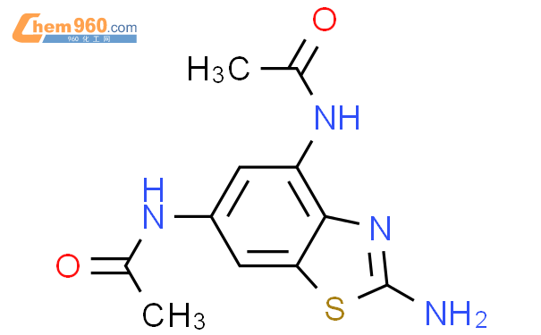 354552 23 1 N 6 Acetylamino 2 amino benzothiazol 4 yl acetamideCAS号