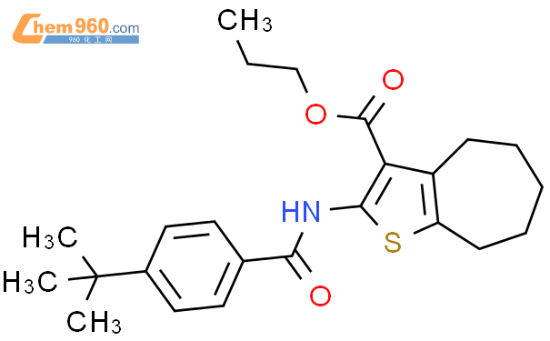 Propyl Tert Butylbenzoyl Amino Tetrahydro