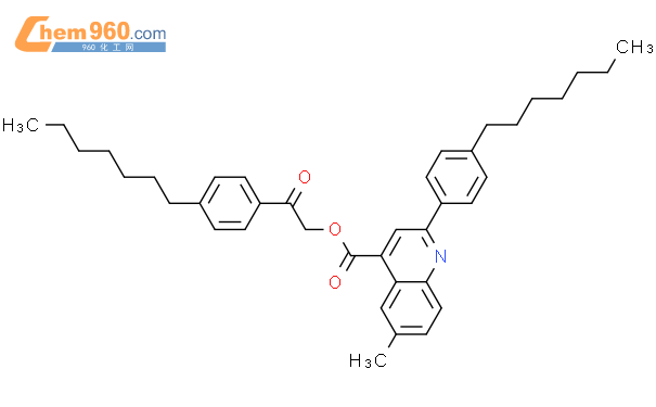 Heptyl Phenyl Methyl Quinoline Carboxylic Acid