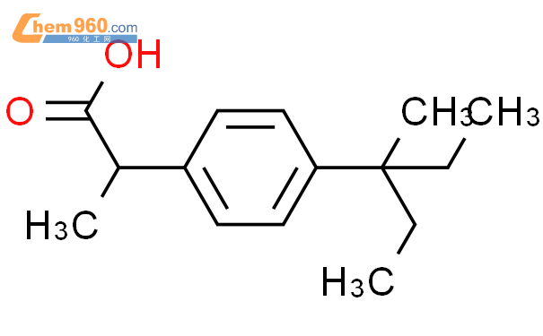 3585 54 4 9ci 4 1 乙基 1 甲基丙基 alpha 甲基 苯乙酸化学式结构式分子式mol 960化工网