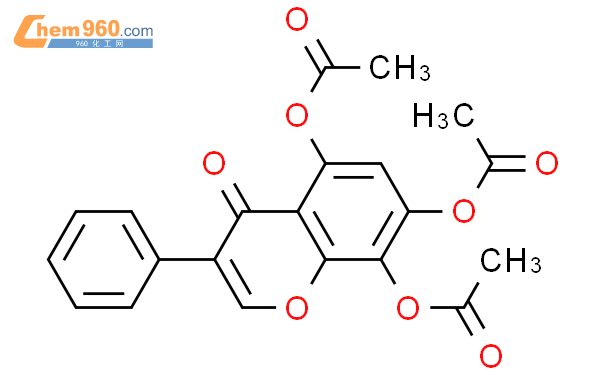 H Benzopyran One Tris Acetyloxy Phenyl