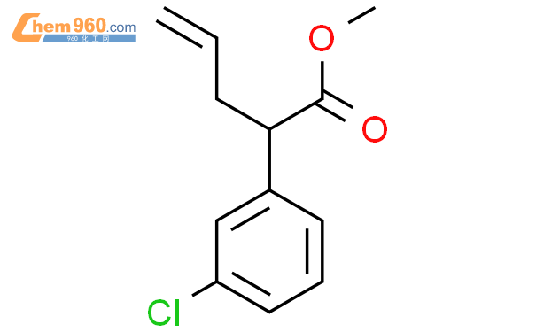 methyl 2 3 chlorophenyl pent 4 enoateCAS号362483 68 9 960化工网