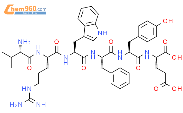 L Glutamic Acid L Valyl L Arginyl L Tryptophyl L