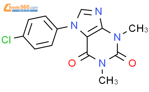 36748 65 9 7 4 Chlorophenyl 1 3 Dimethyl 3 7 Dihydro 1H Purine 2 6