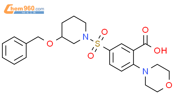 37119 70 3 Benzoic Acid 2 4 Morpholinyl 5 3 Phenylmethoxy 1